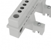 Клеммный блок DKC для шкафов на 8 модулей 63А N+PE 2х8 отвестий в комплекте с крепежом