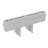 Клеммный блок DKC для шкафов на 8 модулей 63А N+PE 2х8 отвестий в комплекте с крепежом