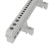 Клеммный блок DKC для шкафов на 12 модулей 63А N+PE 2х13 отвестий в комплекте с крепежом