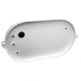 Светильник ИЭК НПП1402 белый/овал с решеткой 60Вт IP54