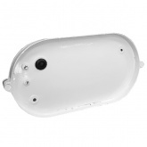 Светильник ИЭК НПП1407 белый/овал ресничка 60Вт IP54