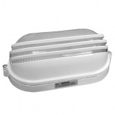 Светильник ИЭК НПП1407 белый/овал ресничка 60Вт IP54