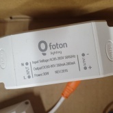 LED драйвер для светильников FL-LED DL 30W черный / оранжевый штекер