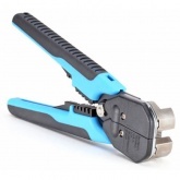Инструмент для снятия изоляции с проводов 0,05-10,0мм2 стриппер WS-04B КВТ