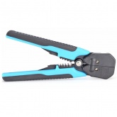 Инструмент для снятия изоляции с проводов 0,05-10,0мм2 стриппер WS-04B КВТ