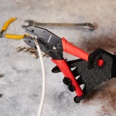 Кримпер Rexant для обжима F и BNC разъёмов RG-58, RG-59, RG-62, RG-174, F.O. (HT-301 G) (TL-336 G)