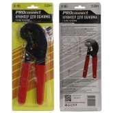 Кримпер для обжима F и BNC разъёмов  RG-58, RG-6, RG-11, RG-213  (ht-106-E)