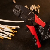 Кримпер Rexant для обжима F и BNC разъёмов RG-174, RG-179, Fiber Optic (HT-301 J) (TL-336 J)