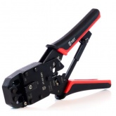 Пресс-клещи КВТ для RJ разъемов JT-03 Профи Кримпер RJ-45, RJ-12, RJ-11, RJ-22