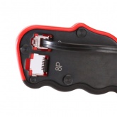 Обжимные клещи КВТ JT-04 с 2 встроенными модулями для RJ-45, RJ-12, RJ-11