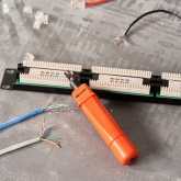 Инструмент для заделки витой пары Rexant 110 (HT-3140) (TL-314B)