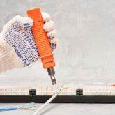 Инструмент для заделки витой пары Rexant 110 (HT-3140) (TL-314B)