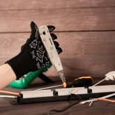 Инструмент для заделки и обрезки витой пары Rexant 110 (HT-3141) (TL-3141)