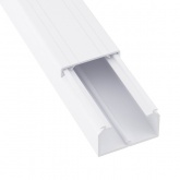 Кабель-канал с крышкой DKC In-liner Classic TA-GN 60х40 с направляющими для установки разделителей (кабельный короб)