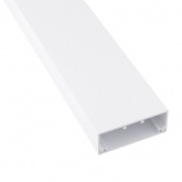 Кабель-канал с крышкой DKC In-liner Classic TA-GN 100х40 с направляющими для установки разделителей (кабельный короб)