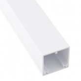 Кабель-канал с крышкой DKC In-liner Classic TA-GN 60х60 с направляющими для установки разделителей (кабельный короб)