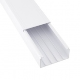 Кабель-канал с крышкой DKC In-liner Classic TA-GN 120х60 с направляющими для установки разделителей (кабельный короб)