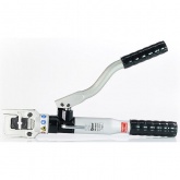 Пресс гидравлический КВТ ручной ПГРс-240А для опрессовки неизолированных наконечников и гильз с АСД