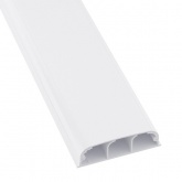 Кабель-канал с крышкой DKC In-liner Front 70х22 пластиковый трехсекционный плинтус (кабельный короб)