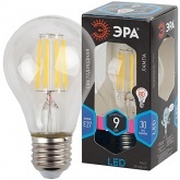 Лампа филаментная светодиодная груша ЭРА F-LED A60-9W-840-E27