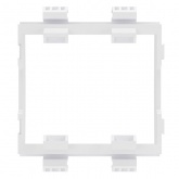 Каркас DKC Viva под 2 модуля для кабель-канала In-liner Front белый