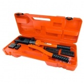 Пресс клещи TDM гидравлические ПГРс-300 с набором матриц (10-300мм2), 12 штук, МастерЭлектрик