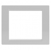 Рамка DKC In-liner Front/Aero для кабель-канала на 2 модуля универсальная белая