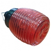 Светильник подвесной НСП 03-60-001 бочонок 60Вт Е27 IP53 красный сигнальный