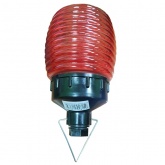 Светильник подвесной НСП 03-60-001 бочонок 60Вт Е27 IP53 красный сигнальный