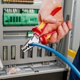 Инструмент Knipex для обжима контактных гильз 180 мм