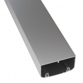 Кабель-канал DKC In-liner Aero с 1 крышкой 90х50 алюминиевый серебристый металлик (кабельный короб)