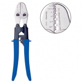 K02 Пресс-клещи для медн. трубч. наконечников (0,75-16 мм2, вдавливание) для сплошн. жил