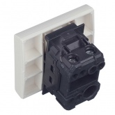 Выключатель DKC Viva 2 модуля белый