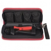 Пресс-клещи КВТ с набором матриц CTN Профи Кримпер для опрессовки наконечников 0,25-25 мм2