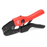 Пресс-клещи КВТ CTK-02 Профи Кримпер для опрессовки втулочных наконечников НШВИ 0,25-6 мм2