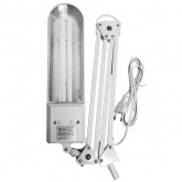 Светильник настольный ЭРА NL-201-G23-11W-W белый