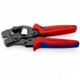 Торцевые пресс-клещи Knipex для опрессовки наконечников НШвИ 0,08 - 10 + 16,0mm квадрат