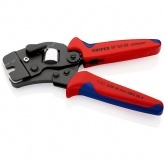 Торцевые пресс-клещи Knipex для опрессовки наконечников НШвИ 0,08 - 10 + 16,0mm квадрат