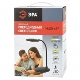 Светильник светодиодный настольный ЭРА NLED-457-6W-W 3 цвета, белый USB для зарядки устройств 557879