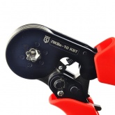 Пресс-клещи КВТ ПКВш-16м для опрессовки наконечников НШВИ 0,25 - 16мм2 шестигранный обжим