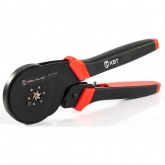 Пресс-клещи КВТ ПКВш-16м для опрессовки наконечников НШВИ 0,25 - 16мм2 шестигранный обжим