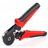 Пресс-клещи КВТ ПКВш-10 для опрессовки наконечников НШВИ 0,25 - 10мм2 шестигранный обжим