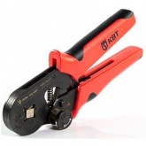 Пресс-клещи КВТ ПКВк-10у для опрессовки наконечников НШВИ 0,25 - 10мм2 квадратный обжим