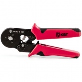 Пресс-клещи КВТ ПКВш-6 для опрессовки наконечников НШВИ 0,25 - 6мм2 шестигранный обжим