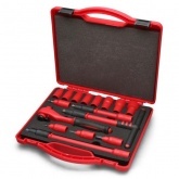 Набор КВТ диэлектрического инструмента 3/8 дюйма до 1000В 16 предметов НИИ-16