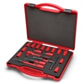 Набор КВТ диэлектрического инструмента 1/4 дюйма до 1000В 18 предметов НИИ-15