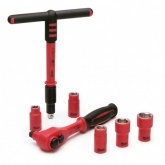 Набор диэлектрического инструмента 3/8 дюйма до 1000В 7 предметов НИИ-04 КВТ