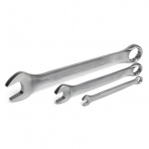 Набор гаечных комбинированных ключей КВТ НКК-12 (6-22) Professional для монтажа гаек и болтов