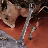 Ключ комбинированный трещоточный Rexant 19 мм, CrV, зеркальный хром