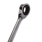 Ключ комбинированный трещоточный Rexant 14 мм, CrV, зеркальный хром